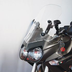 Carénage transparent interchangeable ISOTTA avec approbation ABE pour MOTO GUZZI STELVIO