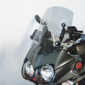 Pare-brise transparent interchangeable ISOTTA avec approbation ABE pour MOTO GUZZI STELVIO