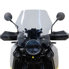 Kit cupolino basso ISOTTA fumè chiaro omologato ABE per HUSQVARNA NORDEN 901 con attacchi