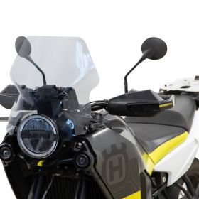 Kit cupolino basso ISOTTA fumè chiaro omologato ABE per HUSQVARNA NORDEN 901 con attacchi