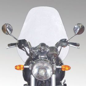 ISOTTA enlarged transparent high screen kit homologated ABE for BMW R R with mounts