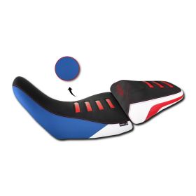 Siège avant confort Isotta bleu rouge