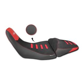 Sella Posteriore Comfort Isotta Nero Rosso