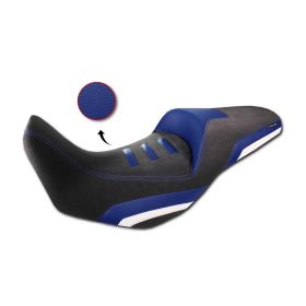 Selle Isotta Comfort sans canal prostatique bleu foncé standard