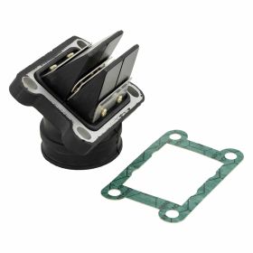 ITALKIT Sammler Doppel 34mm für Minarelli AM 3-6 4-Loch-Ventil 8 Blütenblätter