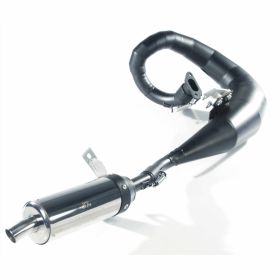 Silencieux JL EXHAUSTS KRP2 en acier inoxydable approuvé BSAU 193 A 1990 T3 large