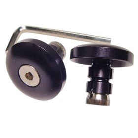 JMP schwarze Aluminium-Lenkergewichte 13mm