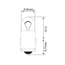 Kit 10 lampadine JMP 6V 0.6W