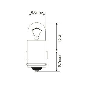 Kit 10 lampadine JMP 6V 1.2W
