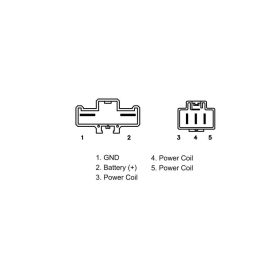 JMP 2413 Mosfet Voltage Regulator for Honda XL 1000