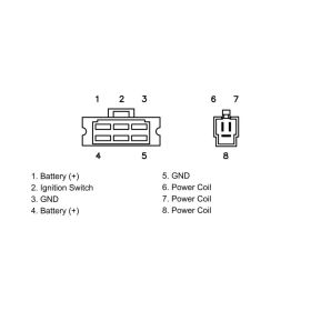 JMP 2445 Voltage Regulator for Suzuki VS 1400