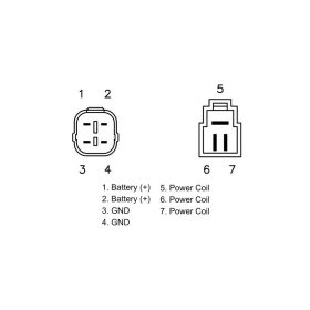 Régulateur de tension Mosfet JMP 2452 pour Suzuki