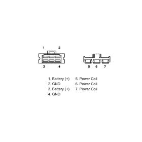 Regolatore tensione JMP 2460 Mosfet per Aprilia