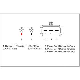 Regolatore tensione JMP 2549 Mosfet per Polaris SPORTSMAN 570