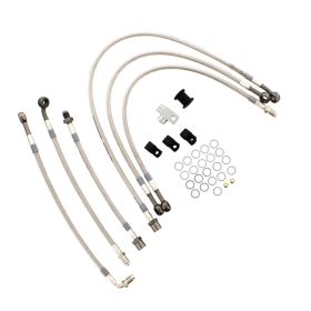 JMP 6 Bremsrohr-Kit Stahl 62-YA229-600.11.01 Anthrazit für Yamaha FZ8 800