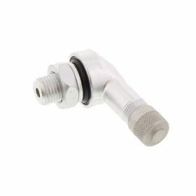 Vavlola pneumatico JMP angolata argento lucido 8,3mm