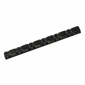 JMP 15 Autocollants de poids Fer 45g Noir 5/2.5g