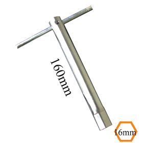 CHIAVE CANDELA MANICO A T 16 MM 722.26.31