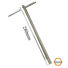 CHIAVE CANDELA MANICO A T 16MM 722.26.23