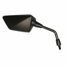 JMP Rechter Handspiegel Genehmigt Schwarz BA19-K0047B-R für Kawasaki KLX 125