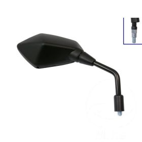 JMP rechter Lenker Spiegel genehmigt schwarz BA19-K0055B-R für Kawasaki Z 750