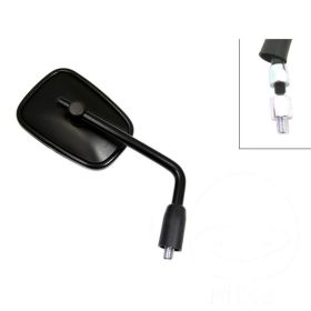 JMP Rechter Lenker Spiegel Genehmigt Schwarz BA19-K0062B-R für Kawasaki VULCAN 650