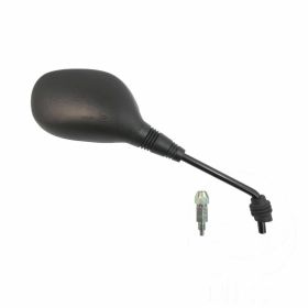 JMP rechter Handspiegel genehmigt schwarz BA19-P0026B-R für Piaggio CARNABY