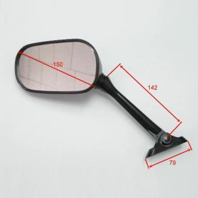 JMP BA19-S0020B-R Right Black Fairing Mirror for Suzuki GSF 650