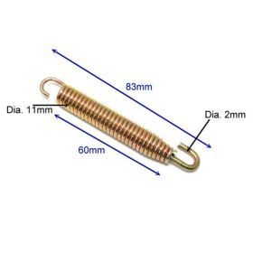 Kit 4 molle scarico JMP 83mm