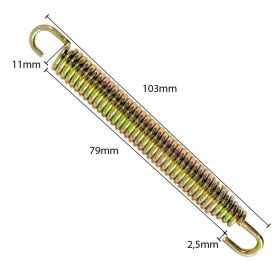 Kit 4 molle scarico JMP 99mm