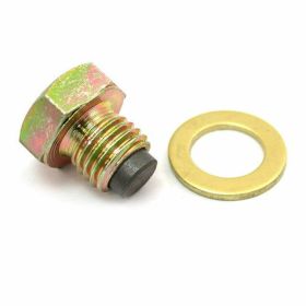 Tappo scarico olio racing JMP magnetico M12X1,50 con anello di tenuta