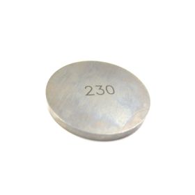 Pastiglia regolazione valvole JMP spessore 2,3 mm D.25