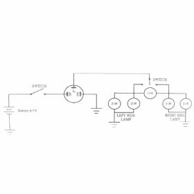 JMT 6V 3-poliges elektronisches Blinkerrelais