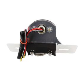 JMP Black CAT Taillight with License Plate Holder