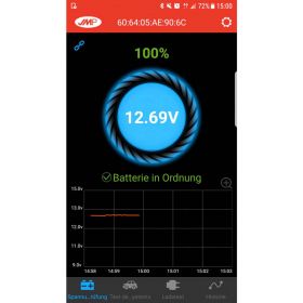 ANDROID BLUETOOTH BATTERY STATUS CHECKER