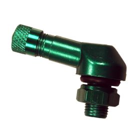Vavlola pneumatico JMP angolata verde 8,3mm