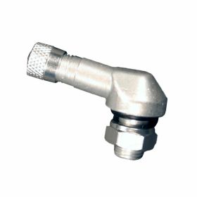 Vavlola pneumatico JMP angolata argento lucido 8,3mm
