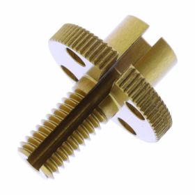 JMP Kabelverstellschraube M10x1,50 35mm Aluminium Gold