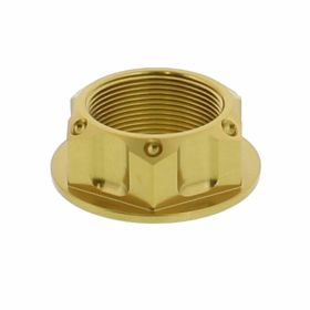 JMP M24X1 Gabelkopf-Mutter LTYOKEO10G Gold Aluminium