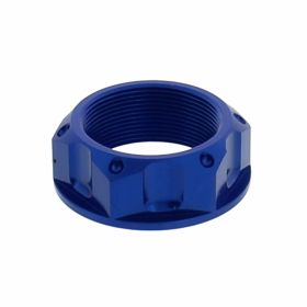 Dado testa forcella JMP LTYOKEO40B M28x1 alluminio blu