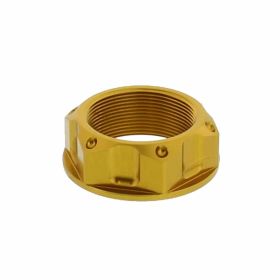 Dado testa di sterzo forcella JMP M28X1 LTYOKEO40G alluminio oro