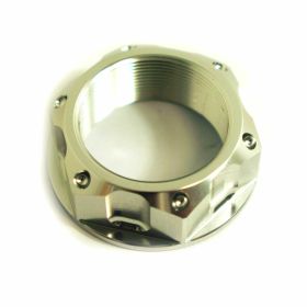 JMP M28X1 Gabelkopf-Mutter LTYOKEO40S Silber Aluminium