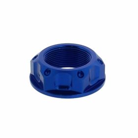 JMP M22X1 Lenkungskopf-Mutter Gabel LTYOKEO50B Blau Aluminium