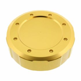 JMP Aluminium-Bremsflüssigkeitsbehälterdeckel Gold 61mm
