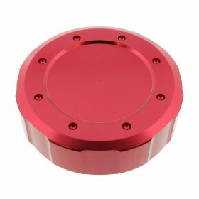 JMP Roter Aluminium-Bremsflüssigkeitsbehälterdeckel 61mm
