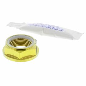 Dado perno ruota JMP M25x1,5 32mm titanio oro