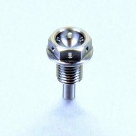 Tappo scarico olio JMP M14x1,5 15mm in titanio