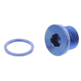 MAGNETIC OIL CAP M16X 1.50 10MM BLUE