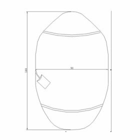 Coprisellla antipioggia JMS 90x144cm