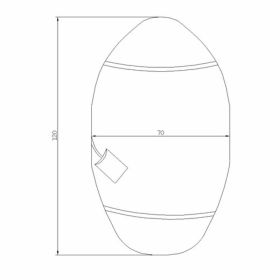 Coprisellla antipioggia JMS 70x120cm